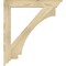 Ekena Millwork Imperial Traditional Rough Sawn Bracket, Douglas Fir, 4"W x 34"D x 38"H BKT04X34X38IMP01RDF - alternate 2